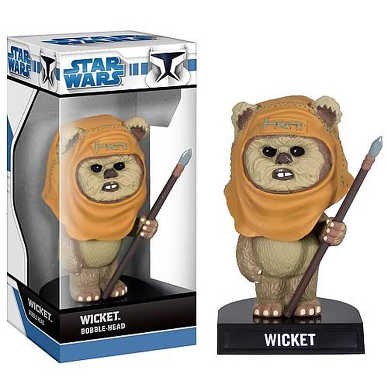 Ewok Wicket Bobble Head Series 3 (Funko, , hi-res view 1
