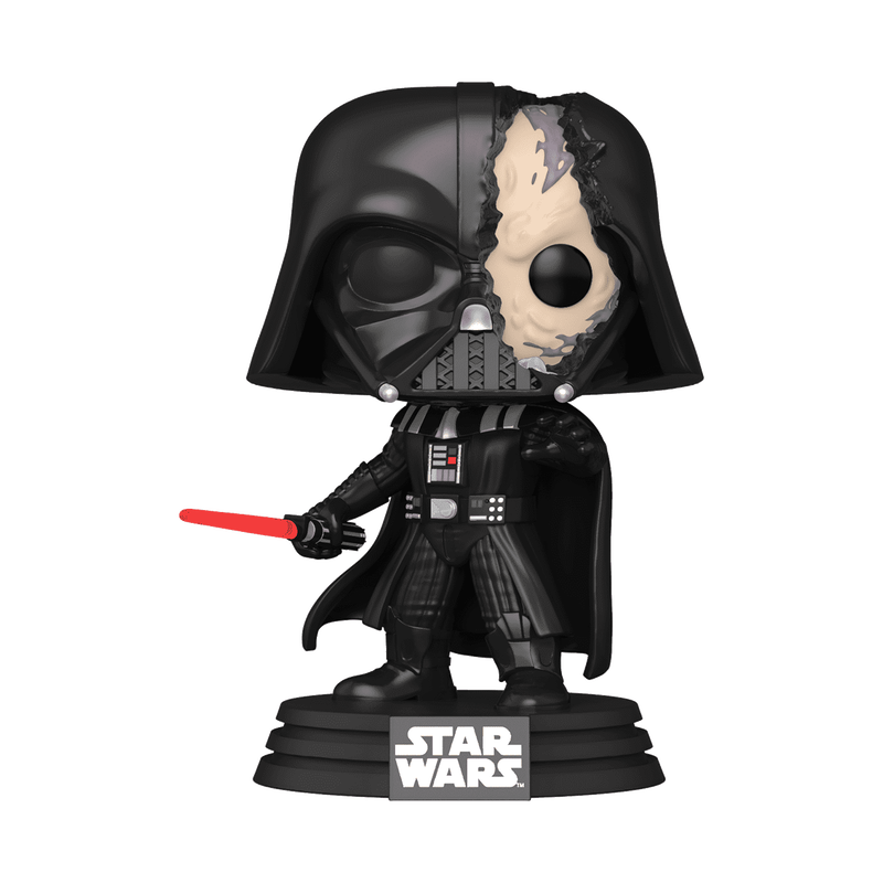 Pop! Darth Vader with Damaged Helmet, , hi-res view 1