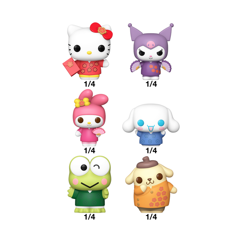 Mystery Bitty Pop! Hello Kitty and Friends (Lunar New Year) | Funko