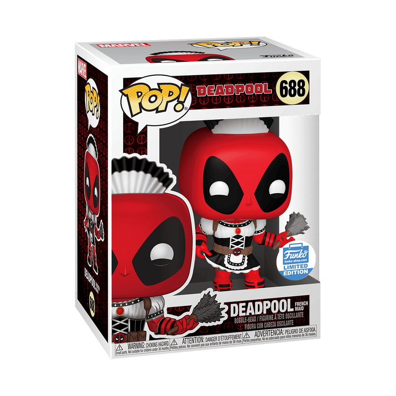 Pop! Deadpool As French Maid, , hi-res view 2