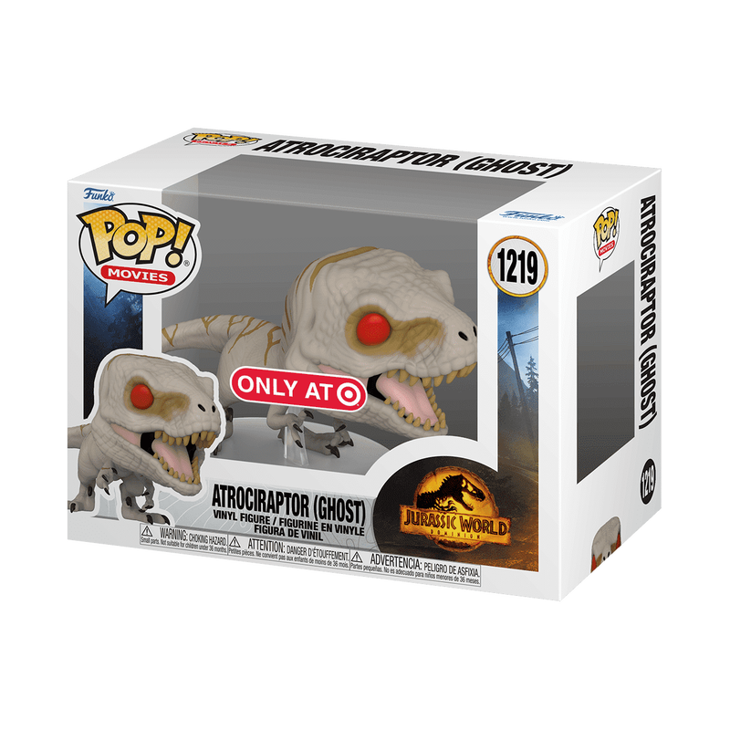 Pop! Atrociraptor (Ghost) Lunging, , hi-res view 2