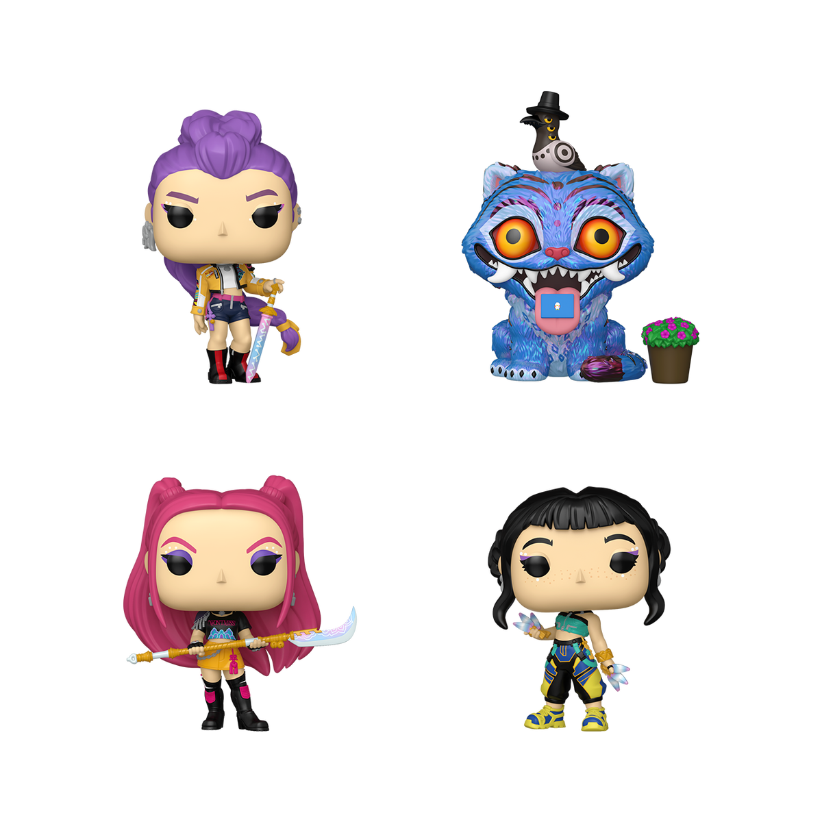Детские фигурки Funko Pop! HUNTR/X 4-Pack — фото 1