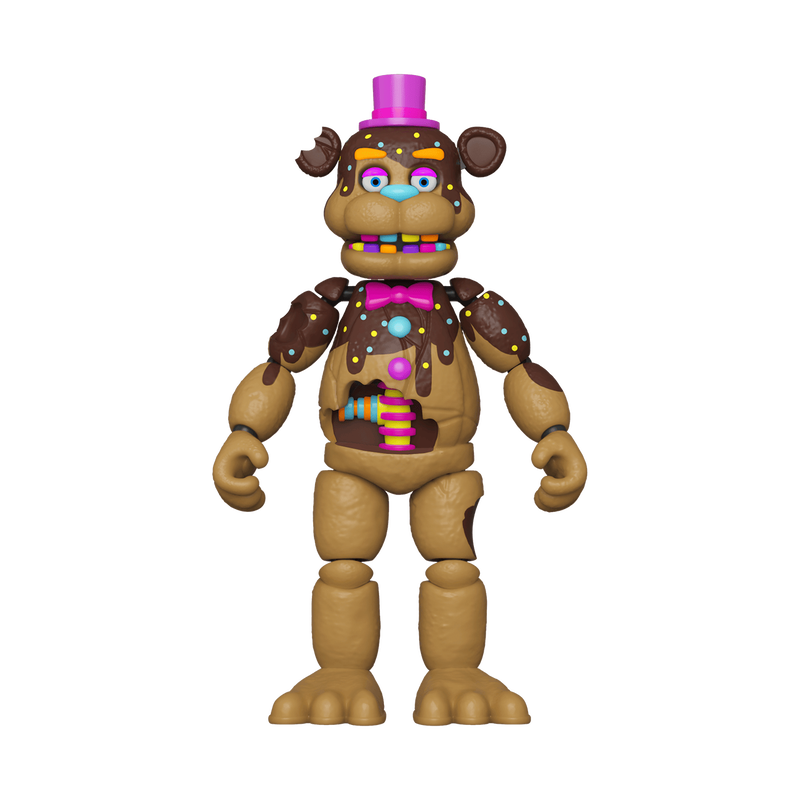 Chocolate Freddy Action Figure, , hi-res view 1