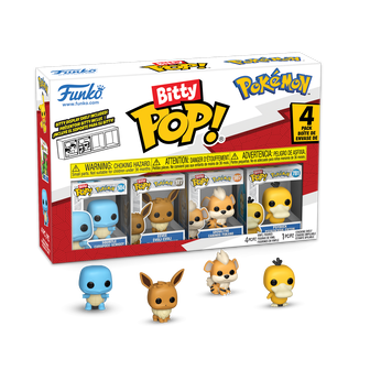 Bitty Pop! Pokémon 4-Pack Series 4, Image 1