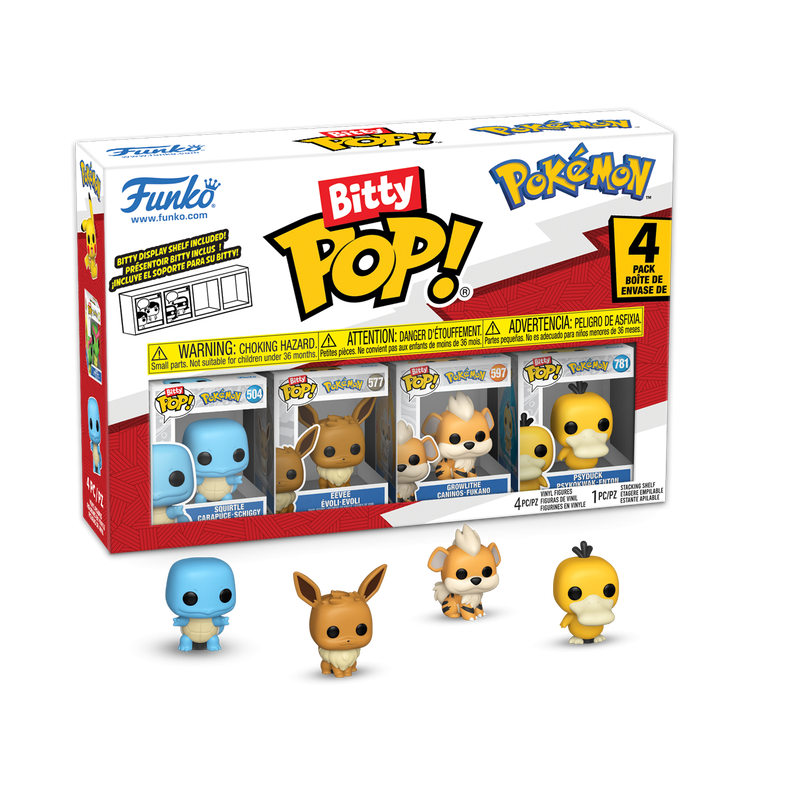 Bitty Pop! Pokémon 4-Pack Series 4, , hi-res view 1