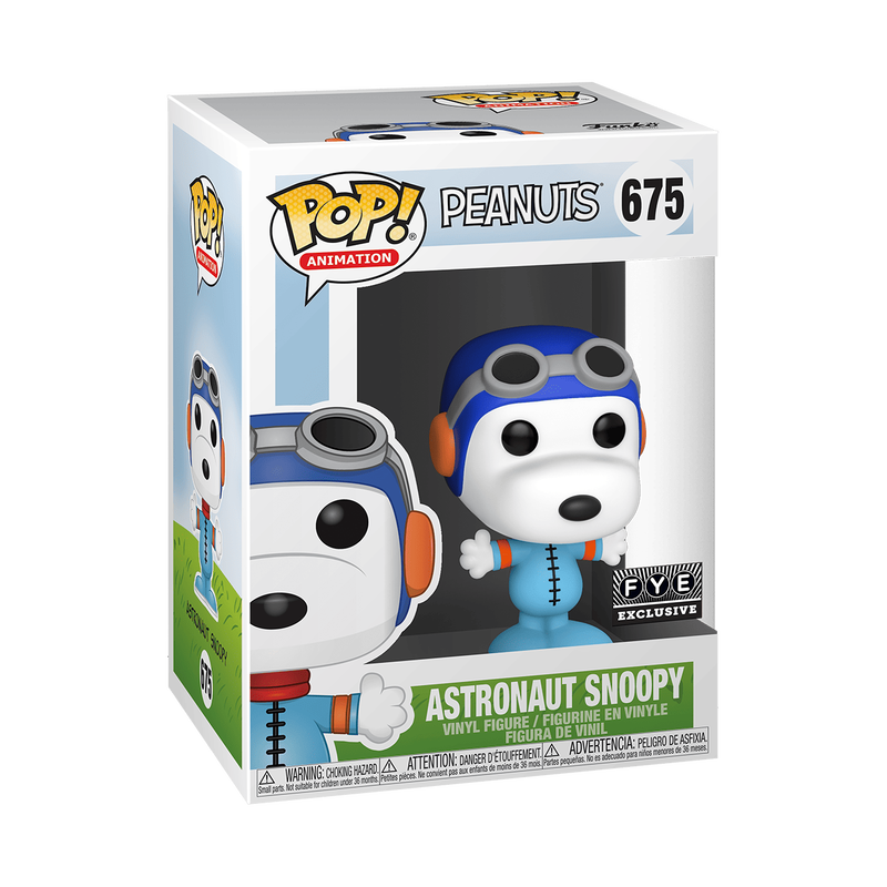 POP Animation: Peanuts- Snoopy as Astronaut (No Helmet), , hi-res view 1