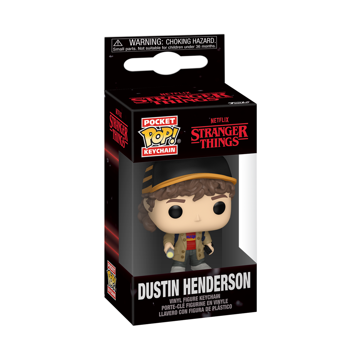 Детский брелок Funko Pop! Keychain Dustin Henderson — фото 2