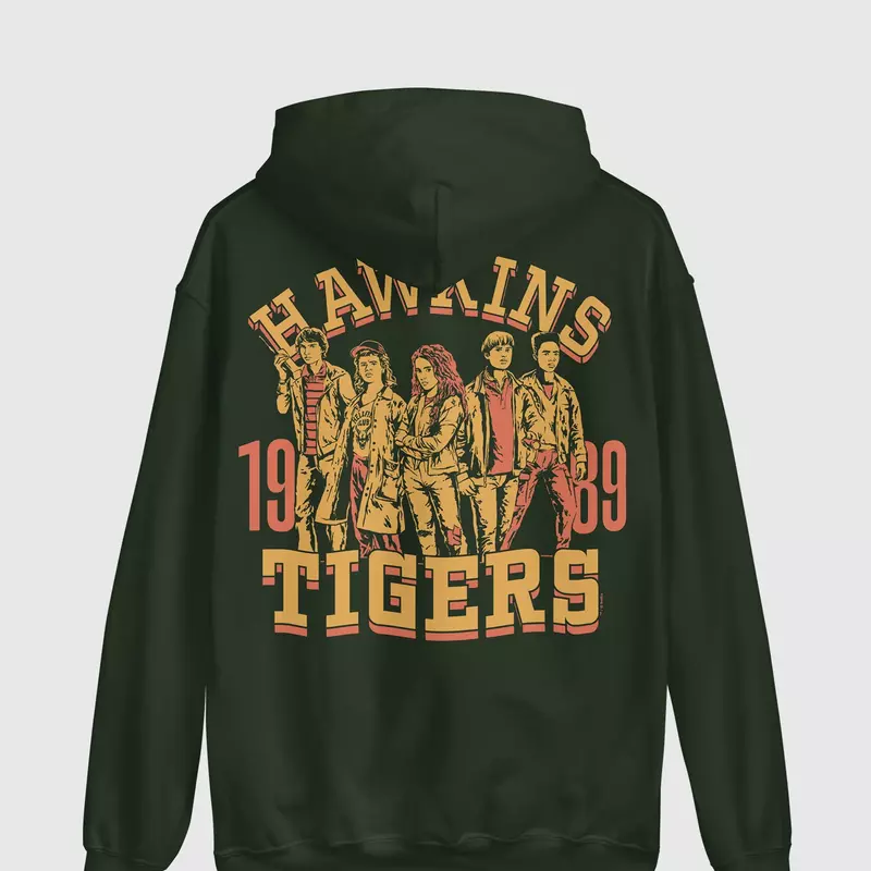 Stranger Things Hawkins Tigers '89 Hoodie, , hi-res view 3
