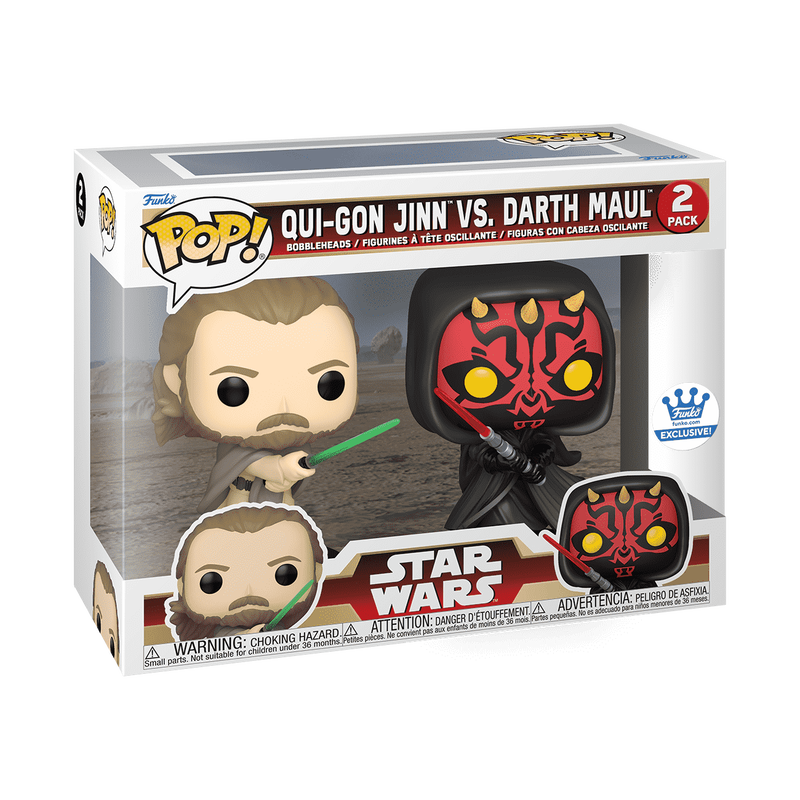 Pop! Qui-Gon Jinn vs. Darth Maul 2-Pack, , hi-res view 3