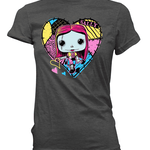 Sally Heart Stitch Tee, , hi-res view 1