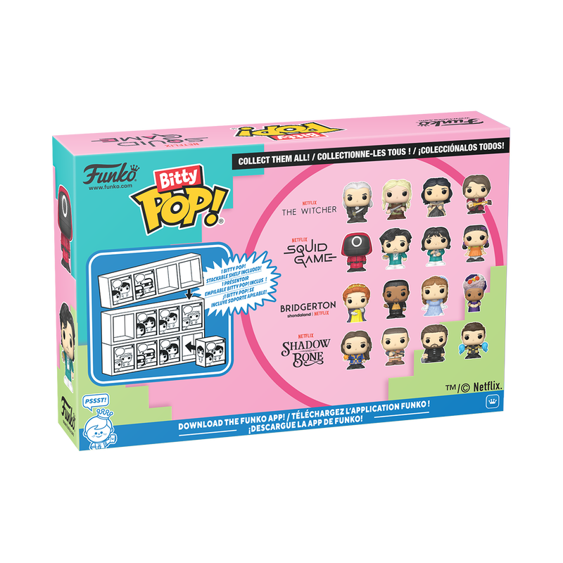 Bitty Pop! Netflix Squid Games 4-Pack Series 2, , hi-res view 3