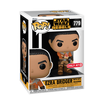 Pop! Ezra Bridger with Sith Holocron, Image 2