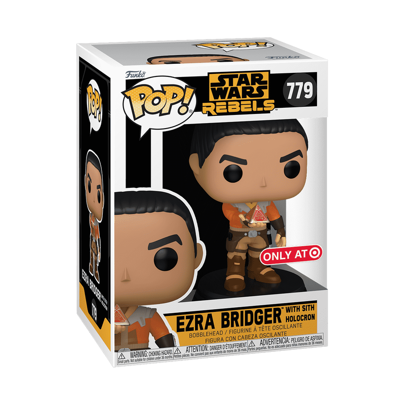Pop! Ezra Bridger with Sith Holocron, , hi-res view 2