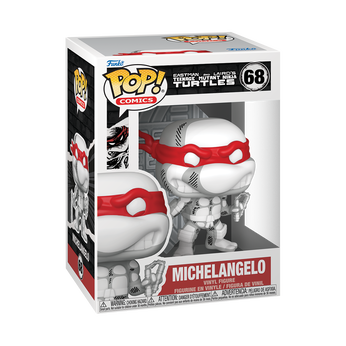 Pop! Michelangelo (Battle Damaged) (Comic Deco), , hi-res view 2