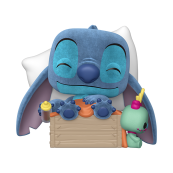 Pop! Plus Sleeping Stitch in Box (Flocked), Image 1