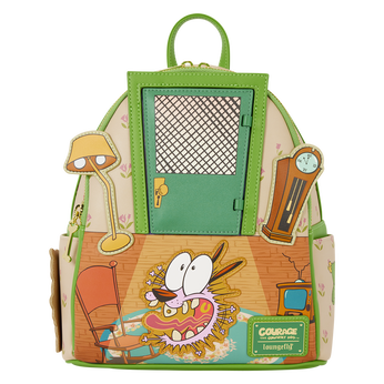 Courage the Cowardly Dog Lenticular Mini Backpack, , hi-res view 1