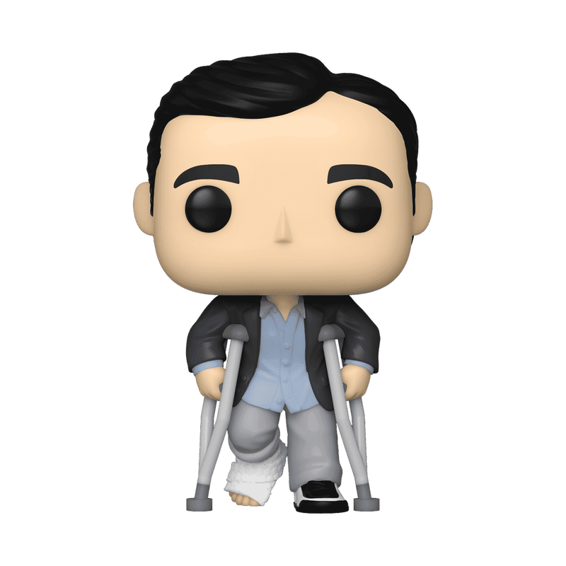Pop! Michael Scott with Crutches, , hi-res view 1