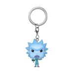 Pop! Keychain Hologram Rick Clone, , hi-res view 1