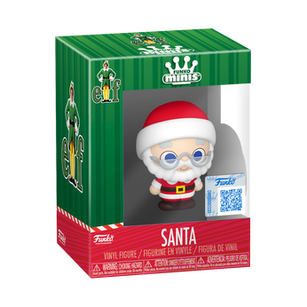 Santa Mini Vinyl Figure, Image 1