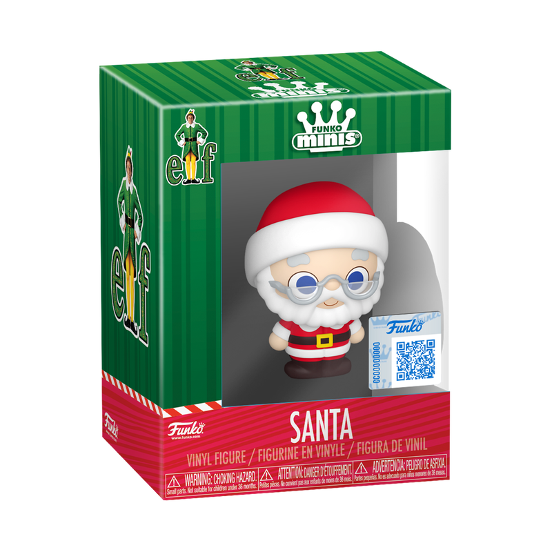 Santa Mini Vinyl Figure, , hi-res view 1