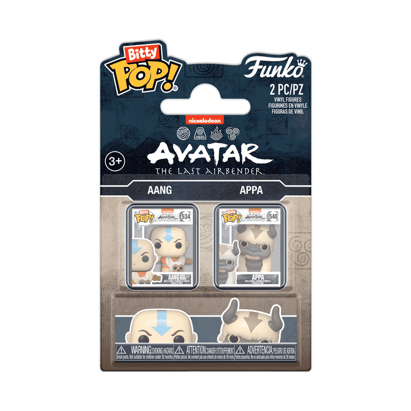 Bitty Pop! Aang & Appa 2-Pack, , hi-res view 1