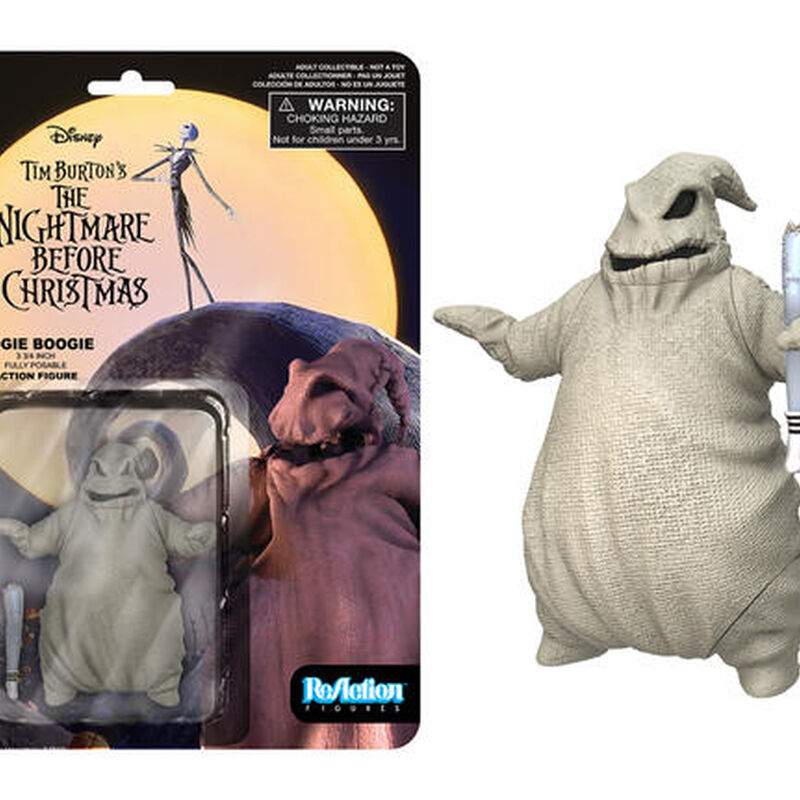 ReAction Figure: NBC - Oogie Boogie w/ Chase, , hi-res view 1