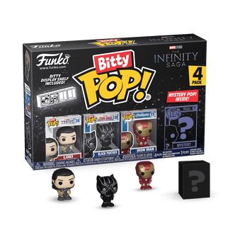 Bitty Pop! Marvel the Infinity Saga 4-Pack Series 4, Image 1