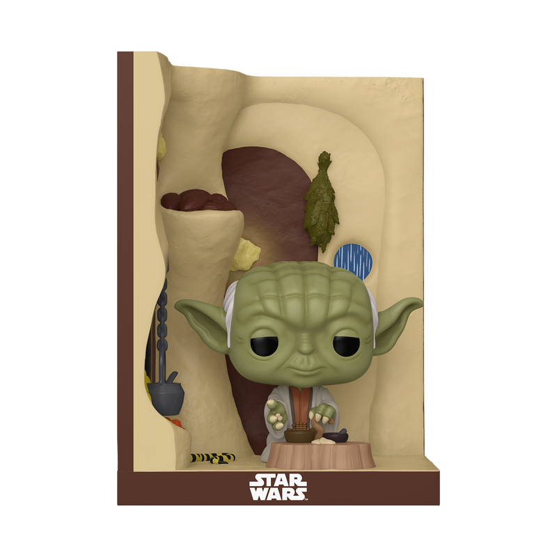 Pop! Nooks Yoda in His Hut | Funko