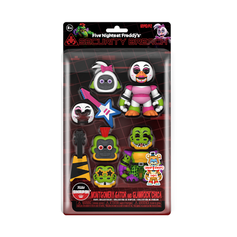 SNAPS! Montgomery Gator and Glamrock Chica 2-Pack, , hi-res image number 2