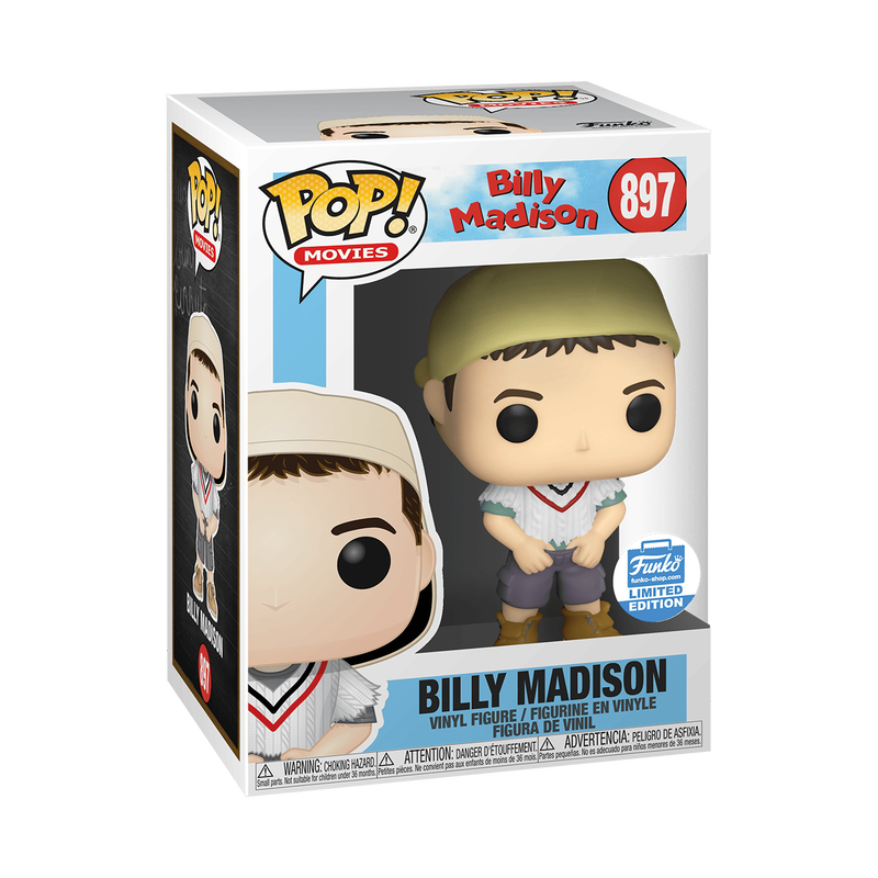 Pop! Billy Madison in White Sweater, , hi-res view 2