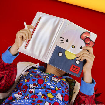 Sanrio Hello Kitty 50th Anniversary Cosplay Pearlescent Refillable Stationery Journal, Image 2