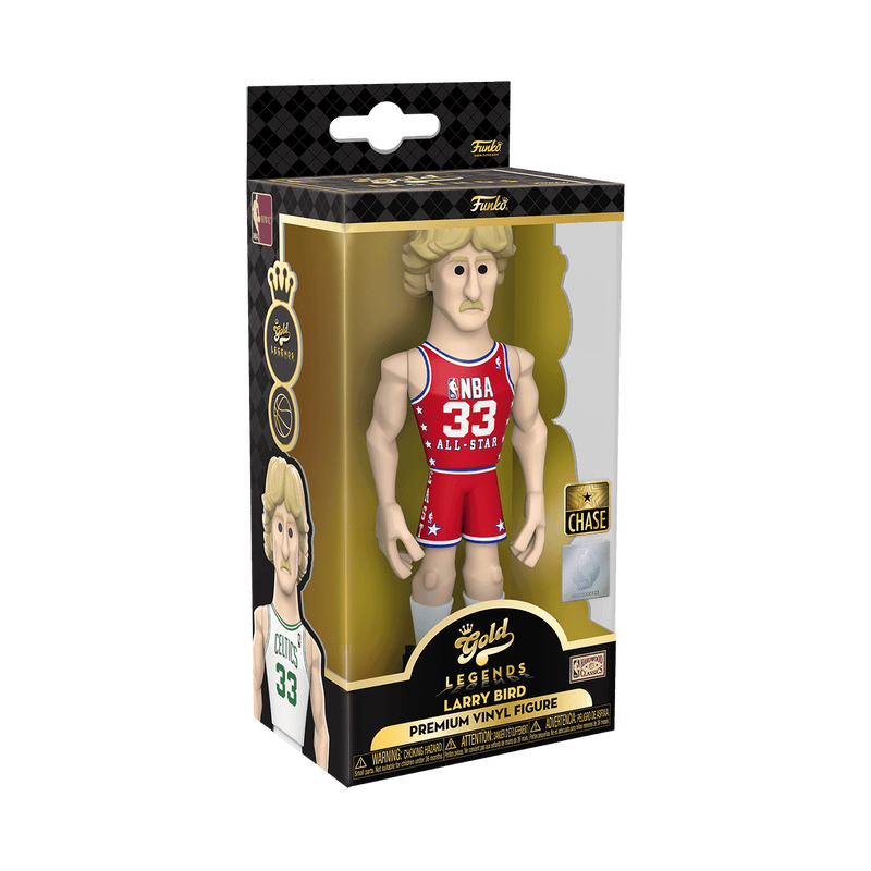 Vinyl GOLD 5" Larry Bird - Celtics, , hi-res view 4
