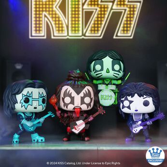 Pop! KISS (Color Spotlight) 4-Pack, Image 2