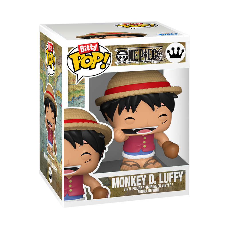 Bitty Pop! One Piece Monkey D. Luffy with Meat, , hi-res view 1