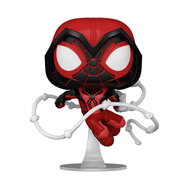 Pop! Miles Morales in Crimson Cowl Suit, , hi-res view 1