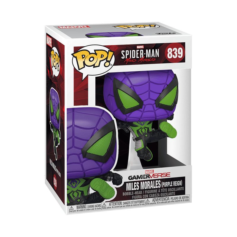 Pop! Miles Morales in Purple Reign Suit, , hi-res view 2