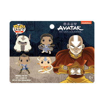 Avatar: The Last Airbender 4-Pack Pin Set, Image 1