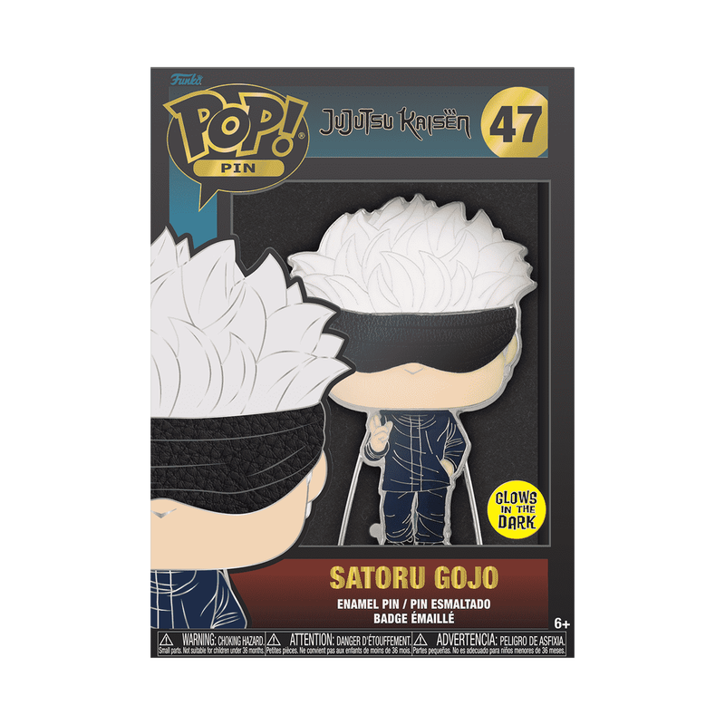 Pop! Pin Satoru Gojo (Glow), , hi-res view 1
