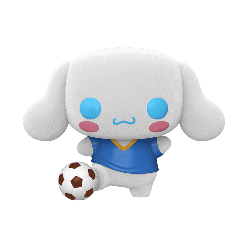 Pop! Cinnamoroll with Soccer Ball (Flocked), , hi-res view 1