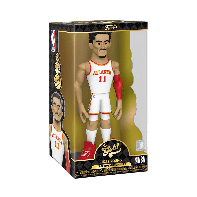 Vinyl Gold 12" Trae Young - Hawks, , hi-res view 2