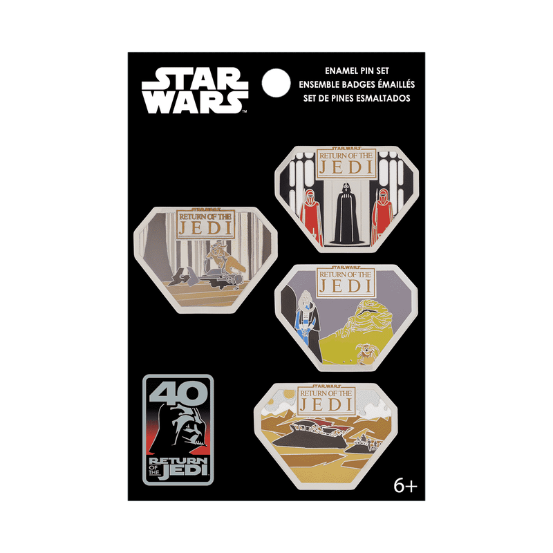 Return of the Jedi 4-Pack Pin Set