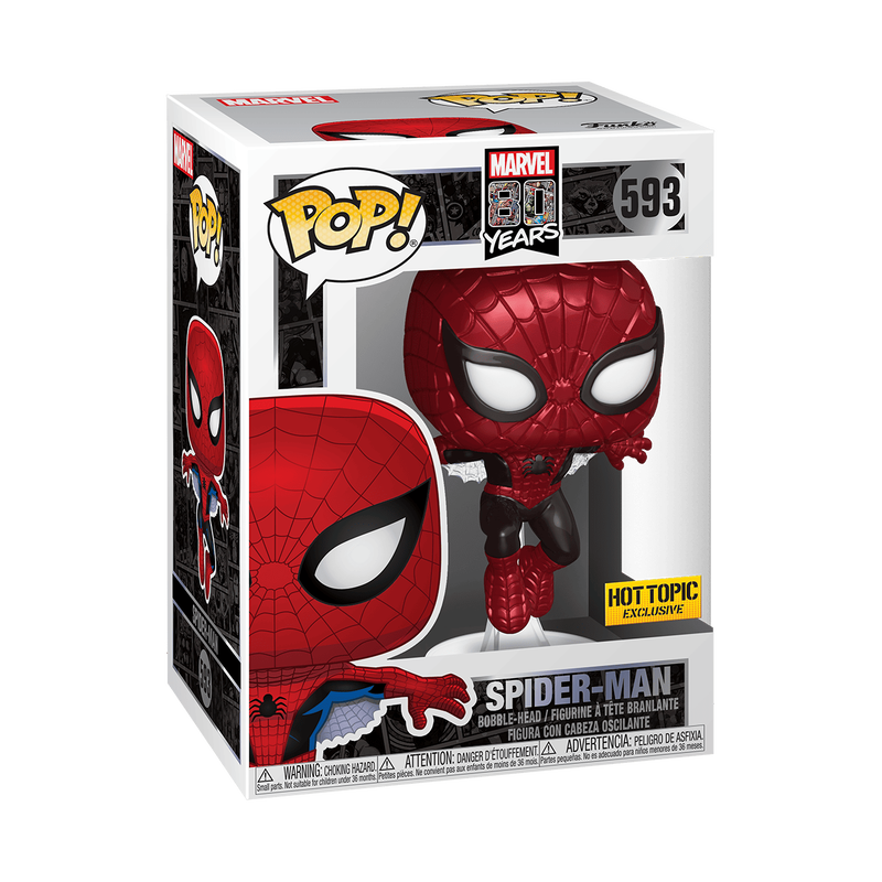 POP Marvel: 80th- First Appearance Spider-Man(MT), , hi-res view 1