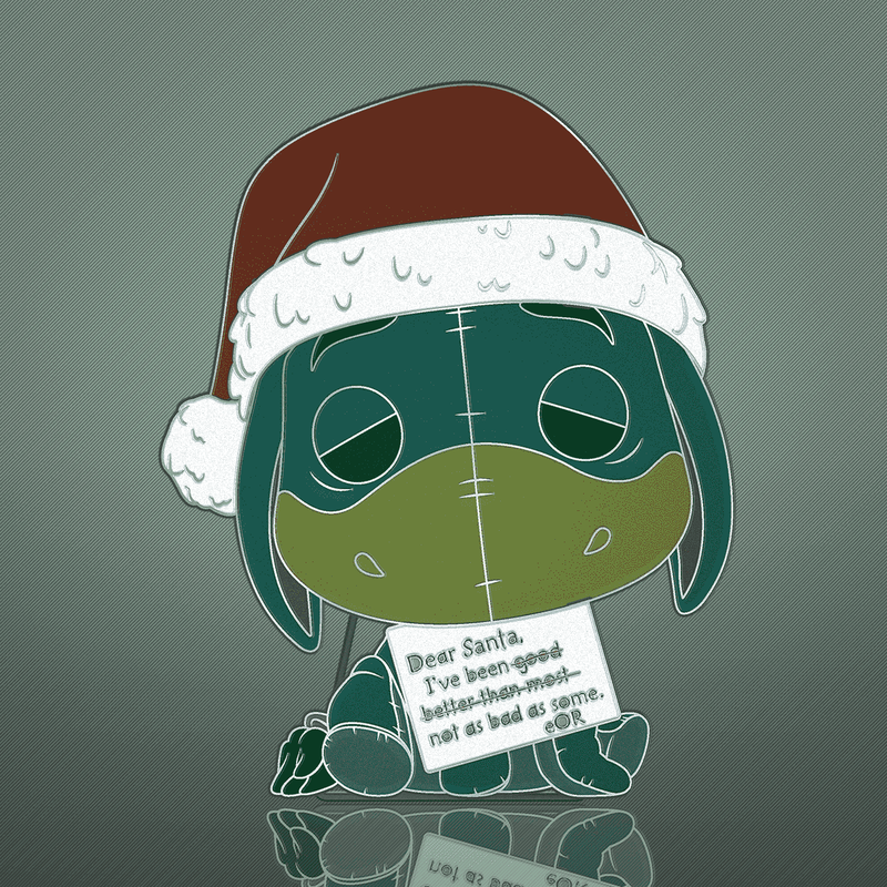 Pop! Pin Holiday Eeyore (Glow), , hi-res view 3