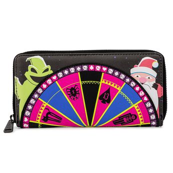 Disney The Nightmare Before Christmas Oogie Boogie Wheel Zip Around Wallet, Image 1