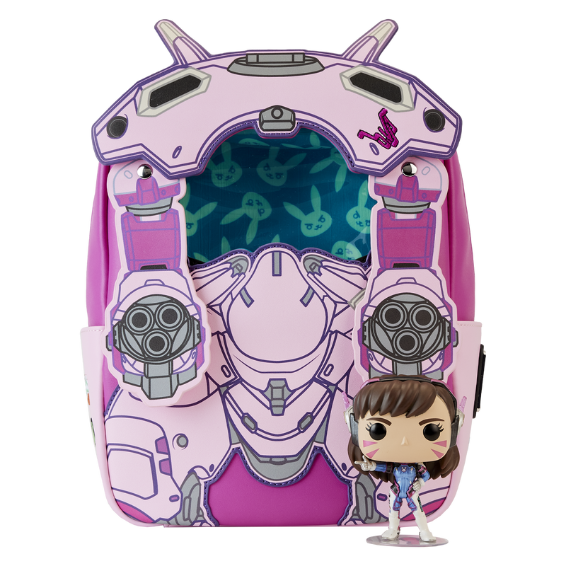 Overwatch DVa Sling Backpack Apparel by Loungefly