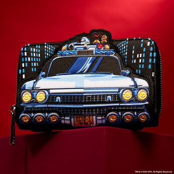 Ghostbusters Ecto-1 Glow Zip Around Wallet, Image 2