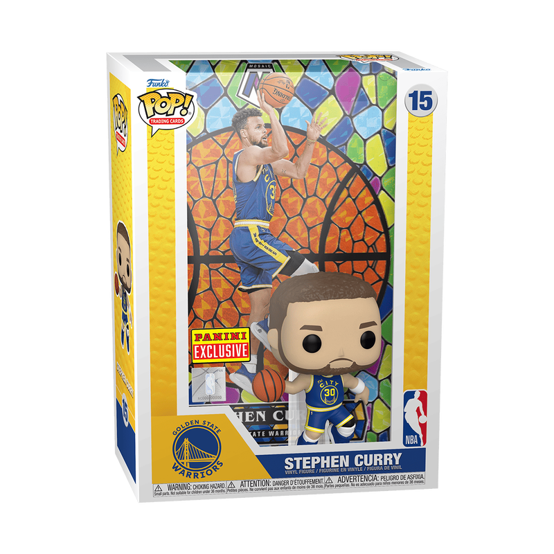 Pop! Trading Cards Stephen Curry (Mosaic Prisms) - Golden Pop! Trading Cards Stephen Curry (Mosaic Prisms) - Golden