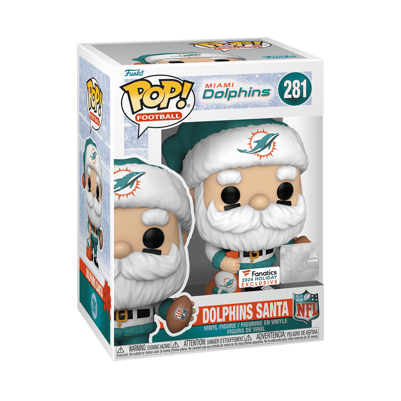 Pop! Dolphins Santa, , hi-res view 2