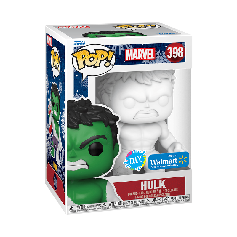 Aanwezigheid contact Uitstekend Buy Pop! Holiday Hulk (D.I.Y.) at Funko.