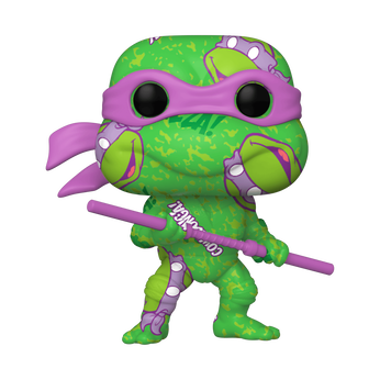 Pop! Artist Series Donatello with Pop! Protector, Image 1